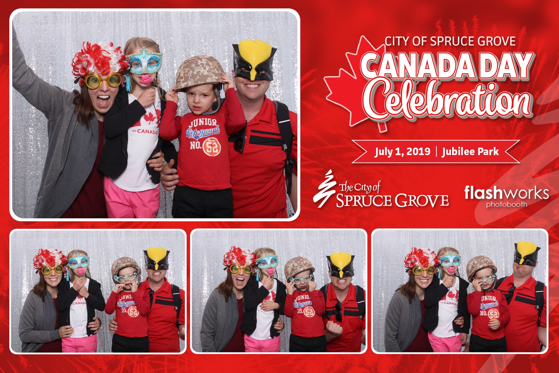 City of Spruce Grove Canada Day | View more photos from the event at gallery.flashworksphotobooth.com/u/FlashworksPhotoboothInc/City-of-Spruce-Grove-Canada-Day